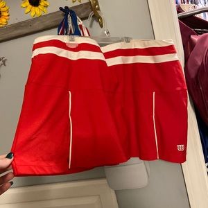 Women’s Wilson tennis skirt size large